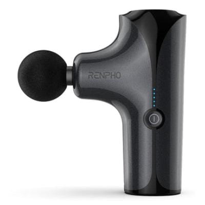 Renpho Pistol de masaj percutant RENPHO Edge Mini, negru, portabil, pentru relaxare și recuperare musculară
