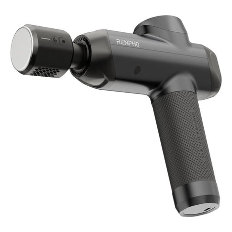 Renpho Pistol de masaj RENPHO Power+ Thermacool, percuție cu funcție încălzire/răcire, negru