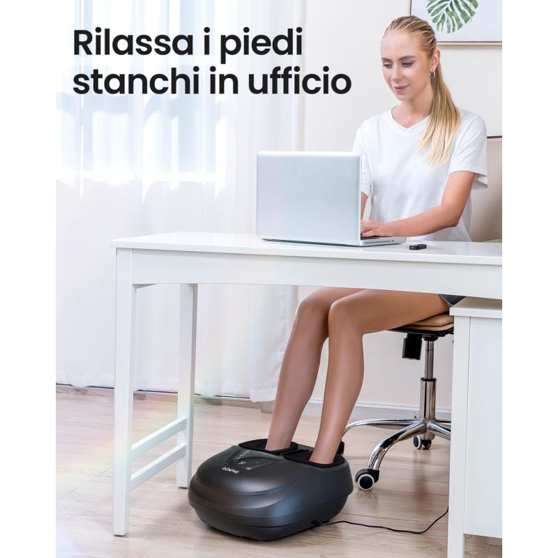 Renpho Aparat de masaj pentru picioare RENPHO Shiatsu, negru, model PEU-RP-FM058R-BK