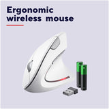 TRUST VERTO ERGO MOUSE WHT