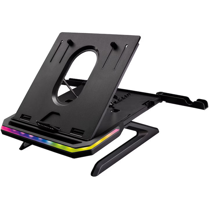 Suport Laptop SureFire Portus X1 48842 | Pliabil, RGB, Negru