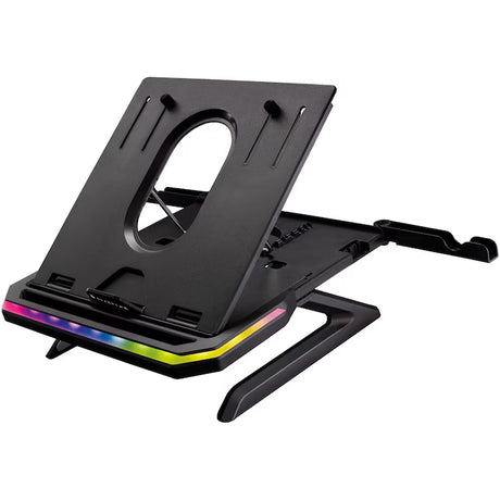 SureFire Suport laptop Suport Laptop SureFire Portus X1 48842 | Pliabil, RGB, Negru