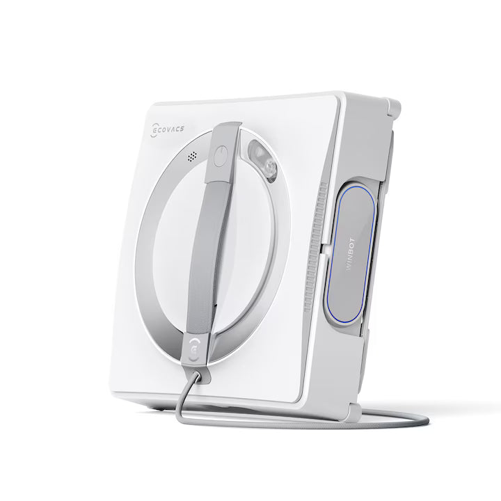Ecovacs Robot de curatat geamuri Aspirator robot pentru geamuri WINBOT W2 PRO Ecovacs, tehnologie WIN-SLAM 4.0, putere de aspirare2800Pa, capacitate rezervor apa 60ml, pad microfibra, 7 moduri de curatare, baterie 2600mAh