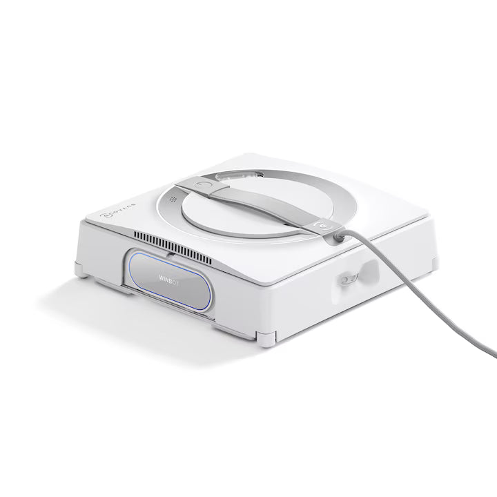 Ecovacs Robot de curatat geamuri Aspirator robot pentru geamuri WINBOT W2 PRO Ecovacs, tehnologie WIN-SLAM 4.0, putere de aspirare2800Pa, capacitate rezervor apa 60ml, pad microfibra, 7 moduri de curatare, baterie 2600mAh