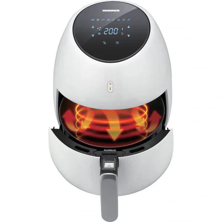 (RESIGILAT) Air Fryer Heinner HAF-B2000WH | 2000W, 2L, Alb
