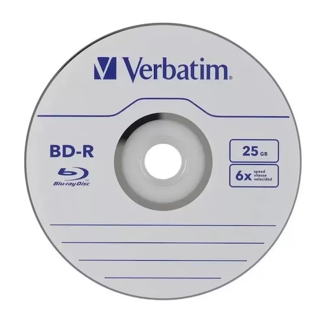 Disc Blu-Ray Verbatim 43688 | BD-R, 25GB, 6x, 25buc Spindle