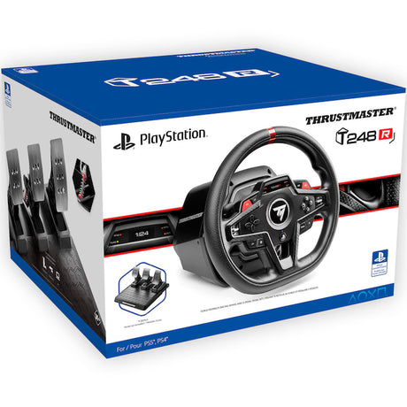 Thrustmaster Volan Gaming Volan Gaming Thrustmaster T248R 4160869 | Pedale Incluse, Force Feedback, PC/PS4/PS5