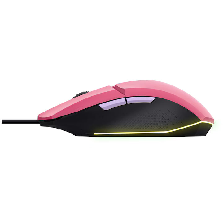 Set Gaming Trust GXT 790P Tridox 25179 | Casti + Mouse + Mousepad, Roz