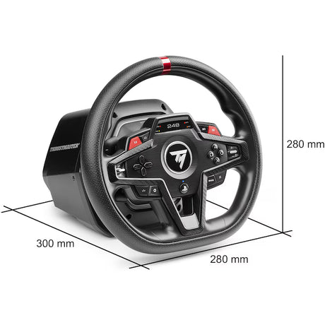 Thrustmaster Volan Gaming Volan Gaming Thrustmaster T248R 4160869 | Pedale Incluse, Force Feedback, PC/PS4/PS5
