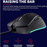 Trust GXT924 YBAR+ GAMING MOUSE BLACK