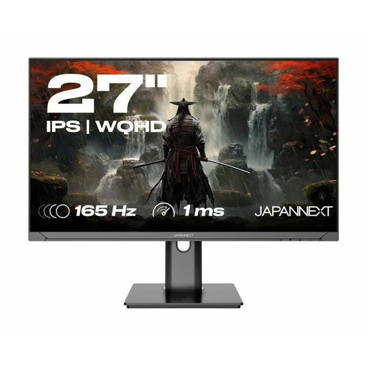Monitor PC JAPANNEXT JN-27IPS4FLWQHDR | 27 inch, WQHD, IPS, HDR, FreeSync, Negru