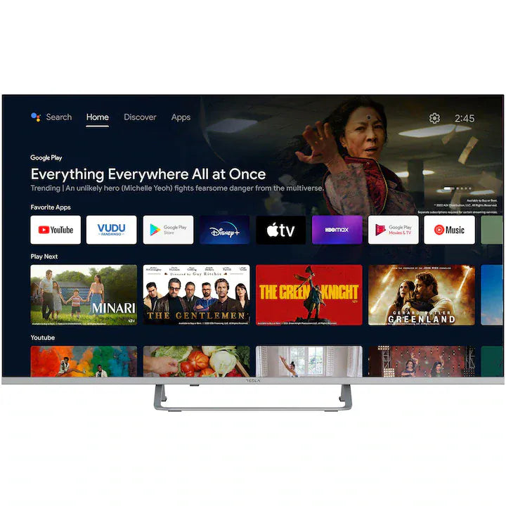 Televizor DLED Tesla 55E635SUS | 139cm, 4K UHD, Android TV