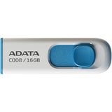 Memorie USB ADATA C008 16GB USB 2.0 Alb/Albastru