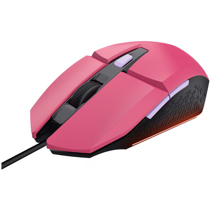 Set Gaming Trust GXT 790P Tridox 25179 | Casti + Mouse + Mousepad, Roz