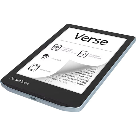 E-Book Reader PocketBook Verse PB629-2-WW | 6 inch, E Ink Carta, 8GB, WiFi, Albastru