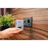 Adaptor Verbatim GaN,70W,2 cabluri retract,violetUSB-C PD 3.0 QC4+up to 70W/USB-A QC 4+up to 60W