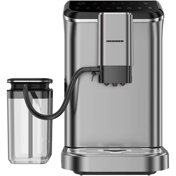 Heinner Resigilat - Espressor automat (RESIGILAT) Espressor Automat Heinner Genesis HEMA-D20DGREY | 20 bar, 1.8L, Display Digital, Gri