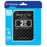 VERBATIM HDD 2.5" USB3.0 2TB BLACK