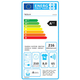 Uscător de Rufe Tesla WG WT8H92M | 8kg, Alb, Inverter