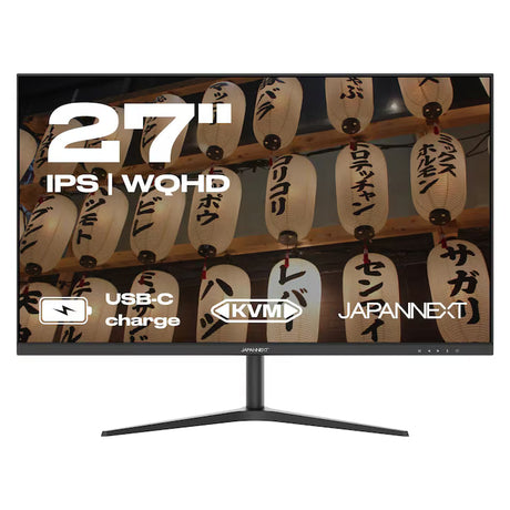 JAPANNEXT Monitor PC Monitor JAPANNEXT JN-IPS27WQHDR | 27" IPS WQHD USB-C