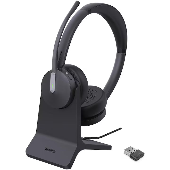 Căști Bluetooth Yealink BH70 Mono Teams 1208702 | cu Stand, USB-C/A, ANC