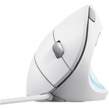 TRUST VERTO WIRELESS ERGO MOUSE WHT