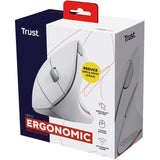 TRUST VERTO ERGO MOUSE WHT