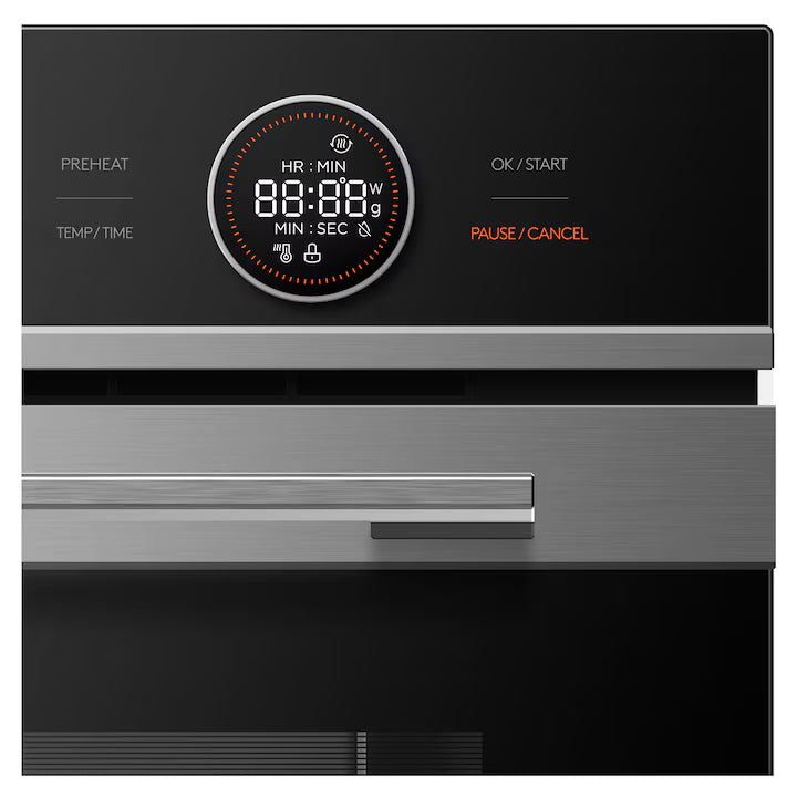 Cuptor Incorporabil Heinner HBO-M7210GCDRC-GIX | 72L, Clasa A+, 10 Functii, Display Touch, 59.5x56.6x59.6cm