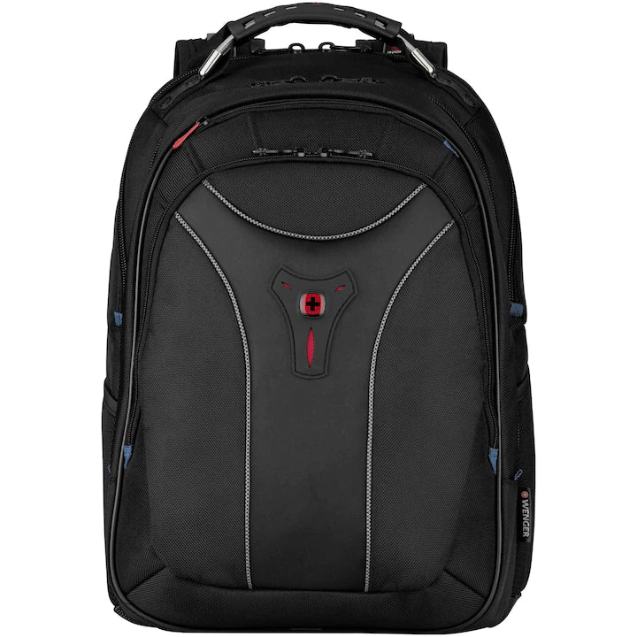 Wenger, Carbon Apple 17 Computer Backpack, Black