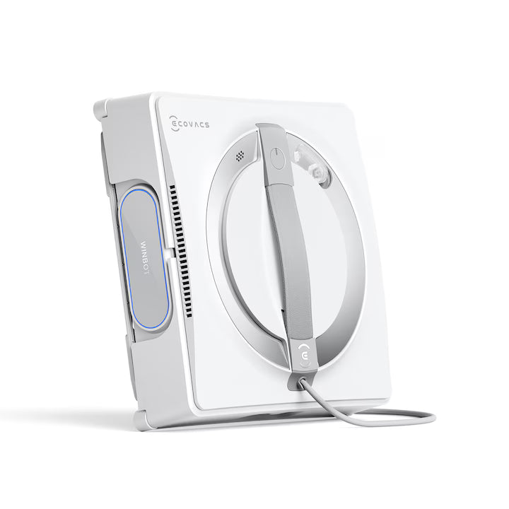 Ecovacs Robot de curatat geamuri Aspirator robot pentru geamuri WINBOT W2 PRO Ecovacs, tehnologie WIN-SLAM 4.0, putere de aspirare2800Pa, capacitate rezervor apa 60ml, pad microfibra, 7 moduri de curatare, baterie 2600mAh