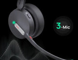 Căști Bluetooth Yealink BH70 Mono Teams 1208705 | USB-C/A, ANC