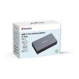 Docking Station USB-C Verbatim CDS-17 32172 | 17 Porturi, 100W PD, 8K HDMI, Negru