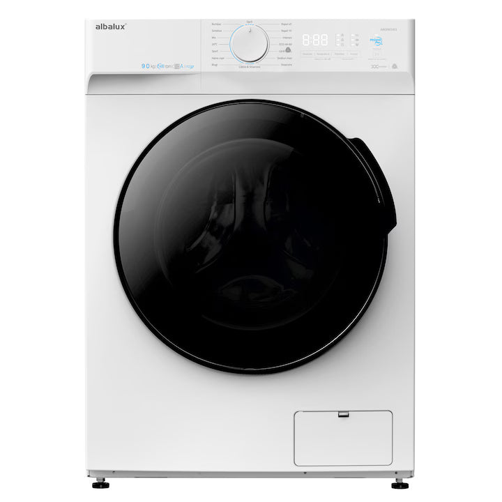 Masina de Spalat Rufe Albalux AXGIW1491 | 9kg, 1400 RPM, A, Motor Inverter