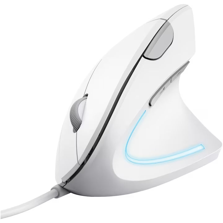 TRUST VERTO WIRELESS ERGO MOUSE WHT