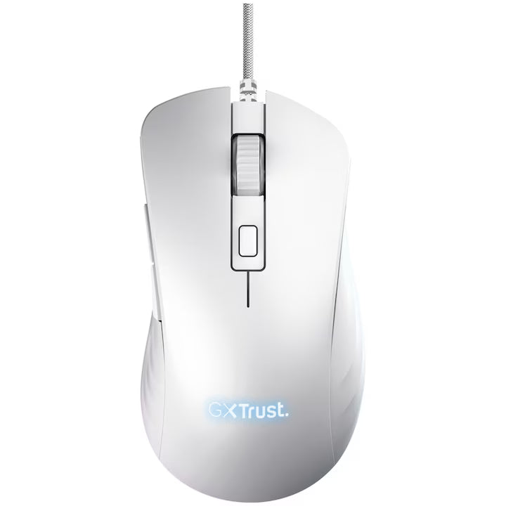 Mouse Wireless Trust 24891 | Ergonomic, Alb