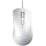 Mouse Wireless Trust 24891 | Ergonomic, Alb