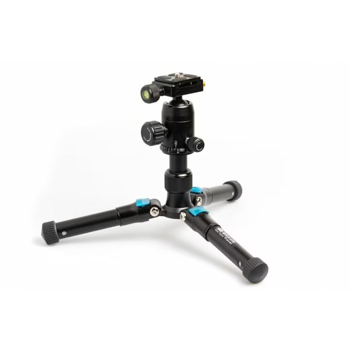 Trepied de Masă Braun Table Tripod Travel 20307 | 20cm, 5kg Capacitate, Negru