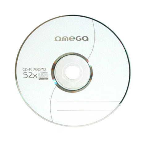 Omega Discuri optice (CD, DVD, Blueray) Disc CD-R Omega O10 | 700MB, 52x, 10buc Slim Case