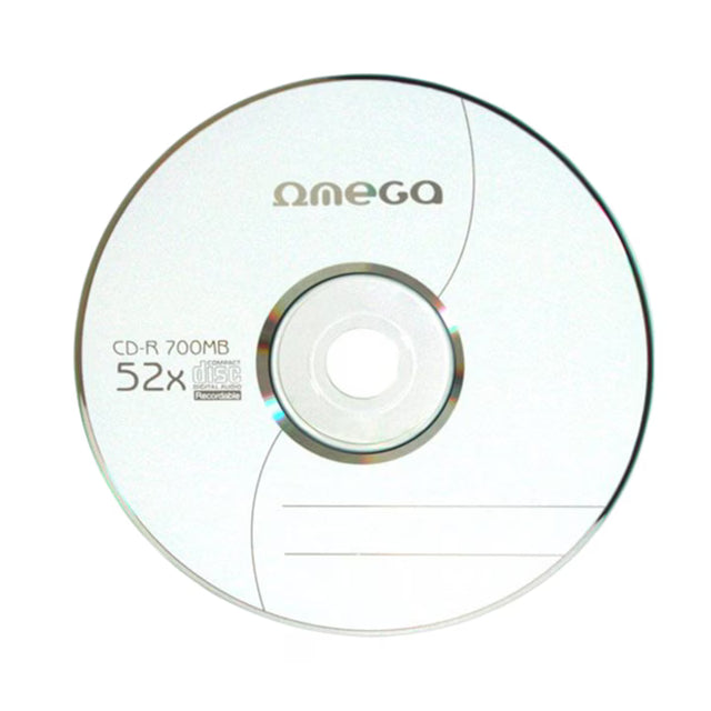 Disc CD-R Omega O10 | 700MB, 52x, 10buc Slim Case
