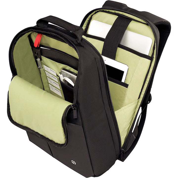 Wenger Reload 14 inch Laptop Backpack with Tablet Pocket, Black