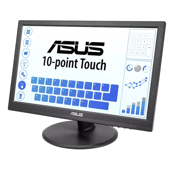 Monitor ASUS Touch 16" VT169HE, FHD(1920x1080),IPSFrameless, Flicker free, Low Blue Light, HDMI