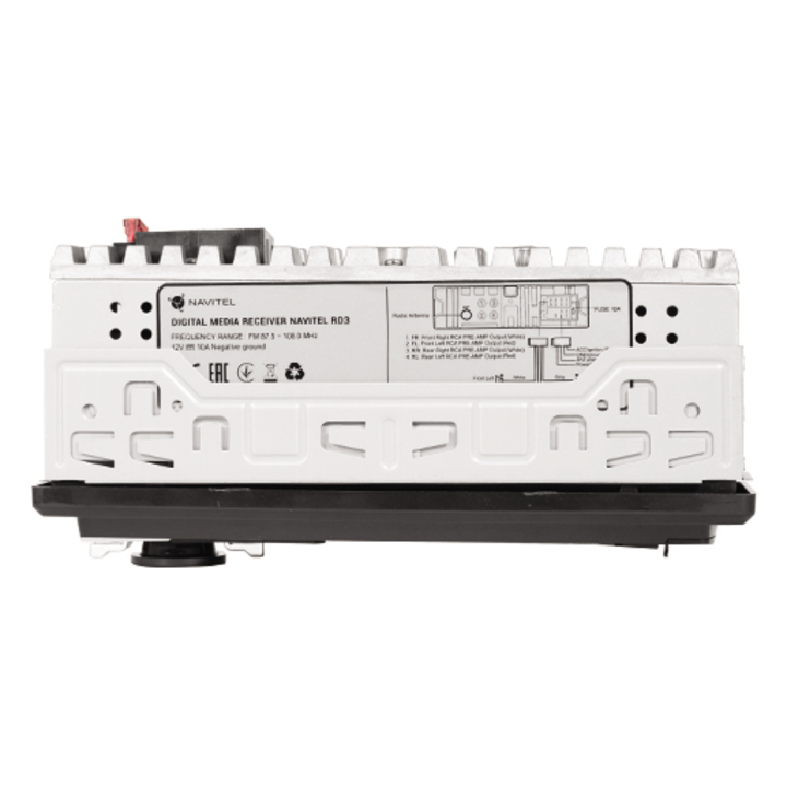 Player Auto Navitel RD3, 1DIN 4х50 watt, Bluetooth 4.0 cu suport A2DP, HFP, FM, redare FLAC, MP3, WMA, WAV, AUX input, microSD pana la 256GB, 2x porturi USB, RGB backlight, RCA-out, Hands-free, Telecomanda