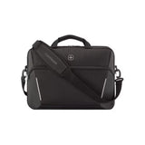 Wenger, XE Compact Brief 16, 16” Laptop Briefcase with Tablet Pocket, Black