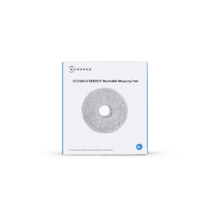 Ecovacs Accesorii aspirator Set 4 rezerve de mop lavabil Ecovacs, compatibil X1/X1e OMNI/X1 TURBO/T10 TURBO/T20 OMNI