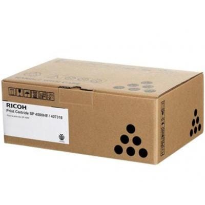Ricoh Cartuș toner original Ricoh SP 4500 HE Negru (407318) – capacitate ridicată pentru imprimare monocromă