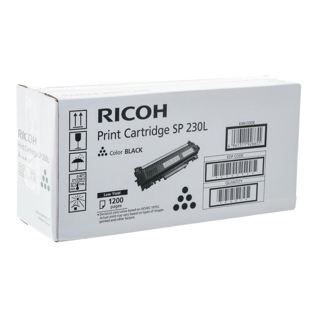 Ricoh Toner Original Ricoh SP230 Negru (408295) pentru imprimante seria SP
