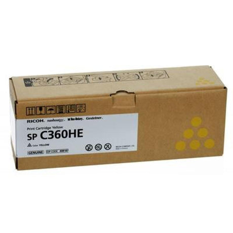 Ricoh Cartuș Toner Original Ricoh SPC360HE Galben (408187) pentru imprimante seria SPC360