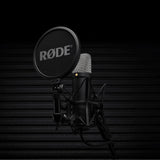 RØDE Microfon condensator de studio RØDE NT1 Gen 5, USB-C și XLR, negru (NT1GEN5B)