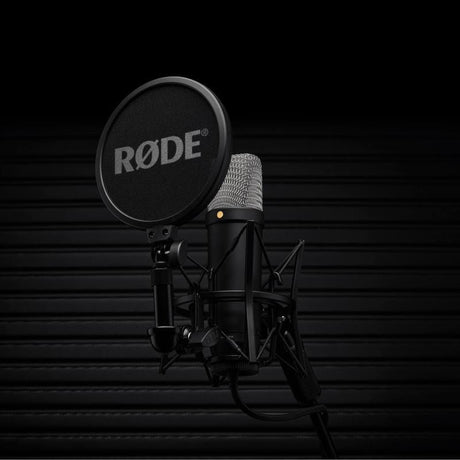 RØDE Microfon condensator de studio RØDE NT1 Gen 5, USB-C și XLR, negru (NT1GEN5B)