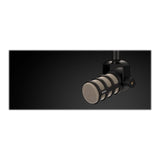 RØDE Microfon dinamic RØDE PodMic cu conexiune XLR pentru podcasting și streaming, negru